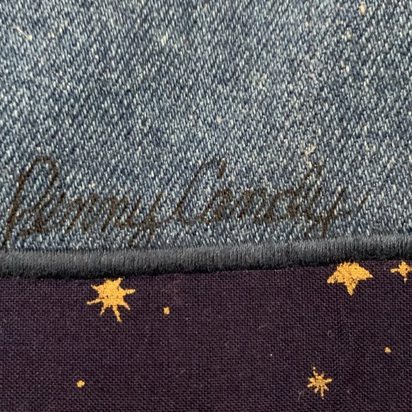 Vintage CMC RARE Sundance Tribal Denim Long Coat - Picture 10 of 14